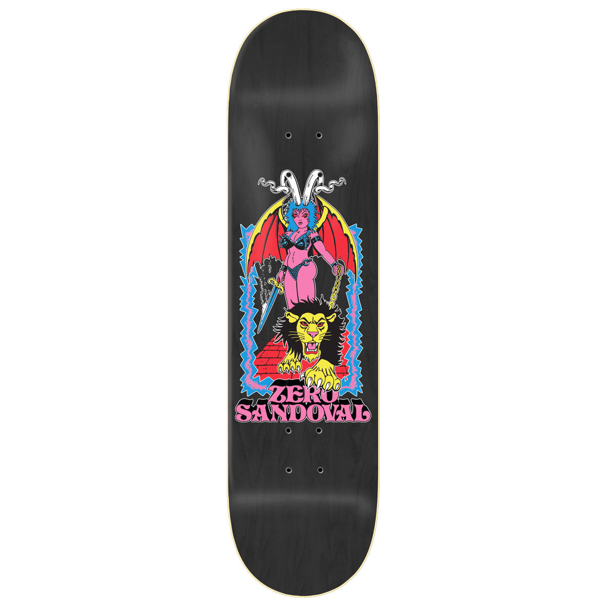 Zero Lion Queen Sandoval Skateboard Deck - 8.25
