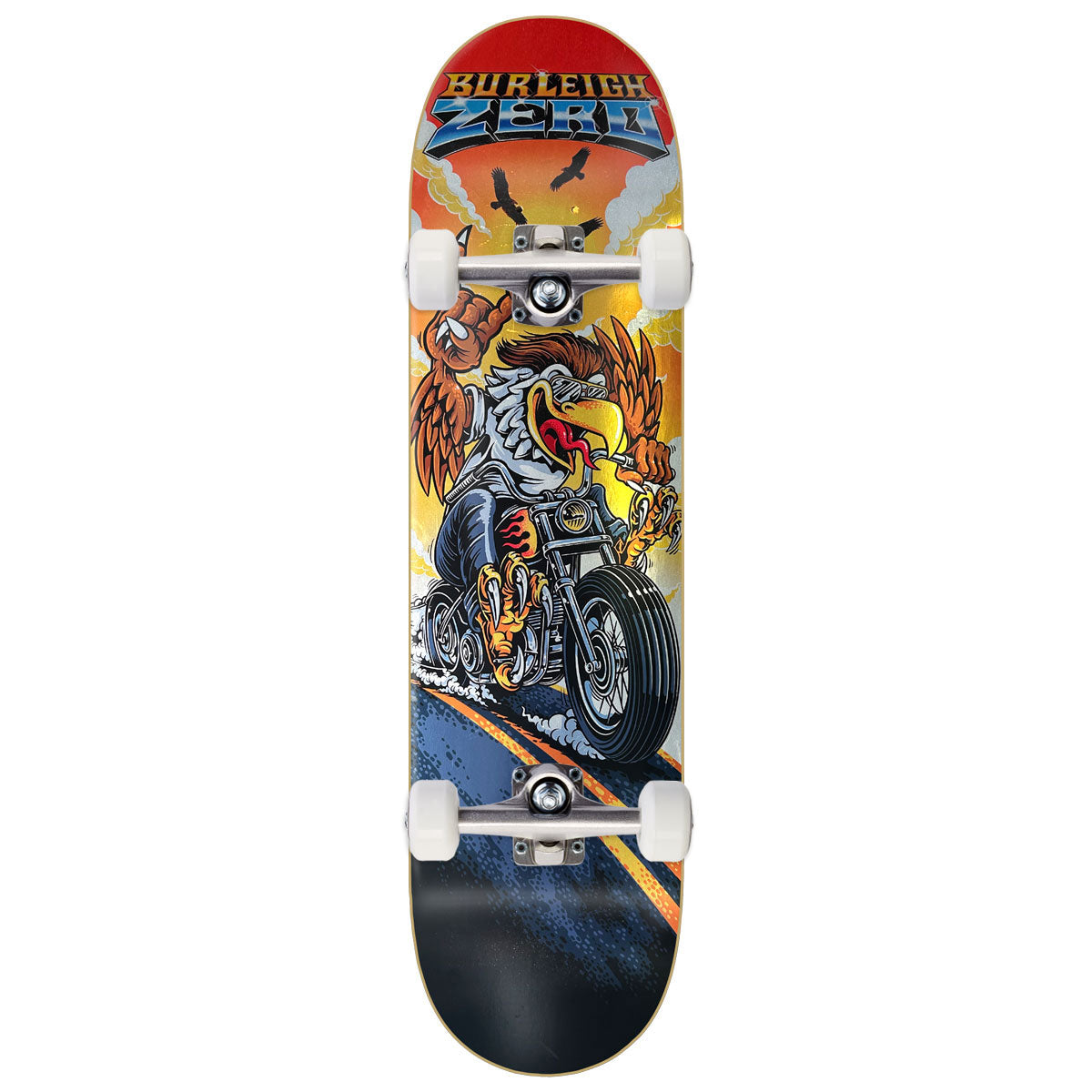 Zero Rockin Eagle Burleigh Skateboard Complete - 8.50