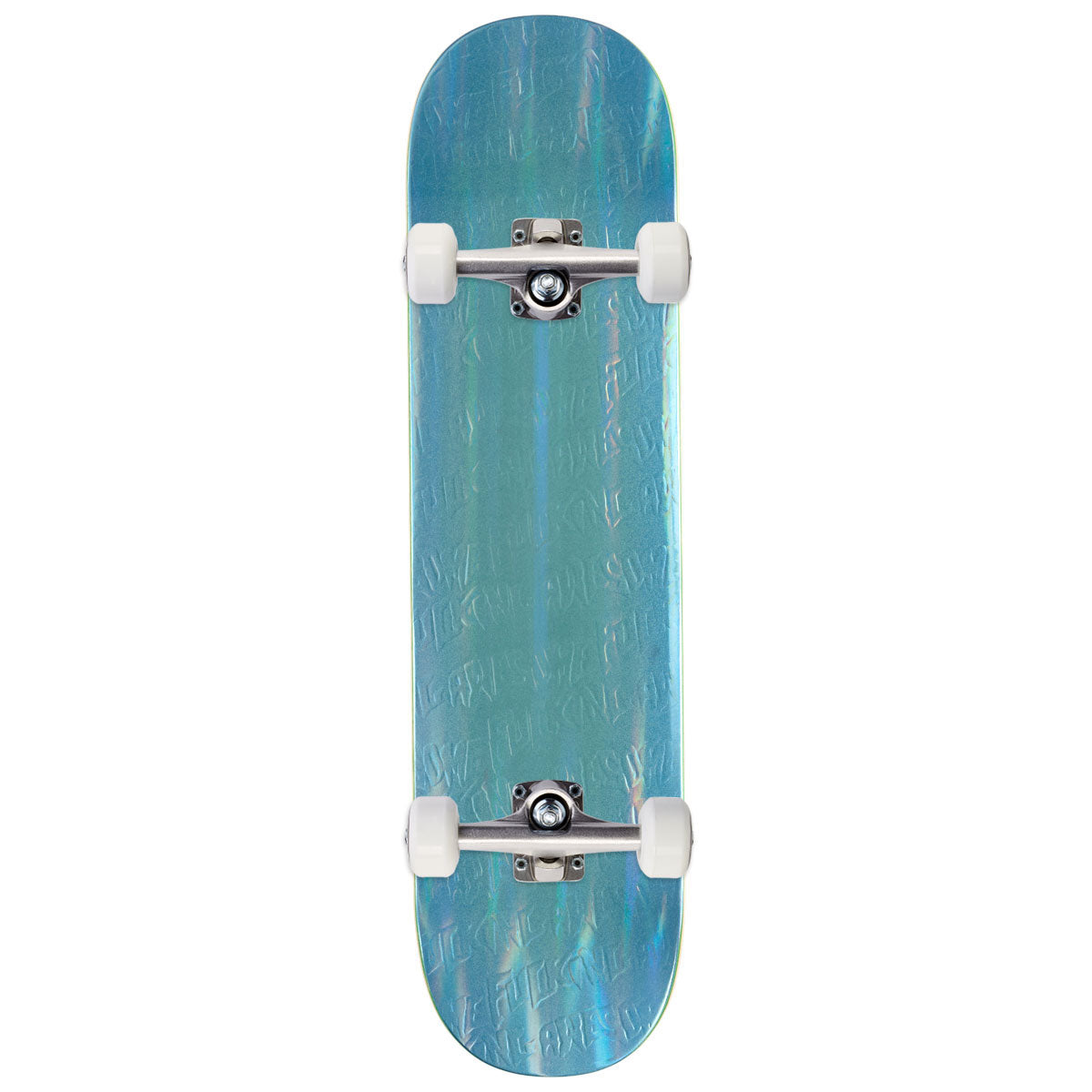 Fucking Awesome Embossed Color Skateboard Complete - Gamma Ray Blue - 8.00