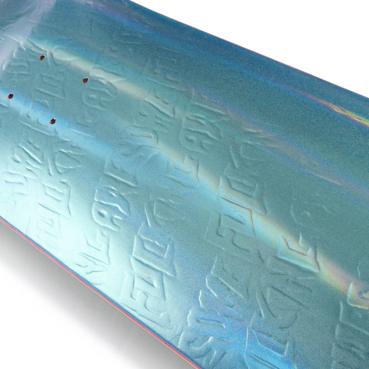 Fucking Awesome Embossed Color Skateboard Deck - Gamma Ray Blue - 8.18