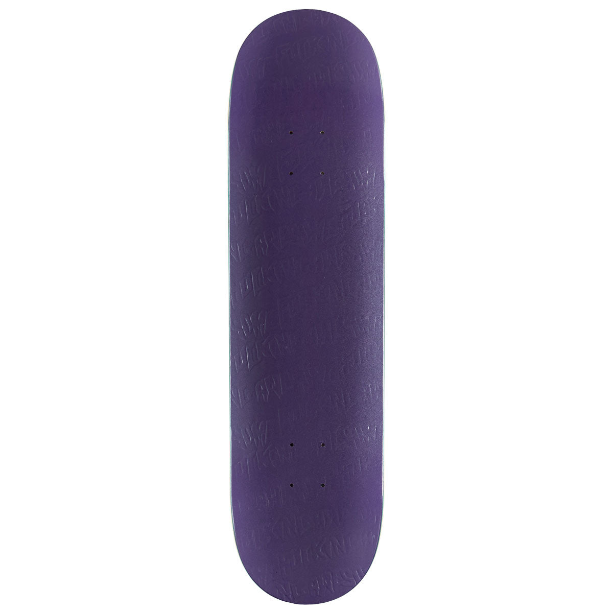 Fucking Awesome Embossed Color Skateboard Deck - Phantom Purple - 8.38