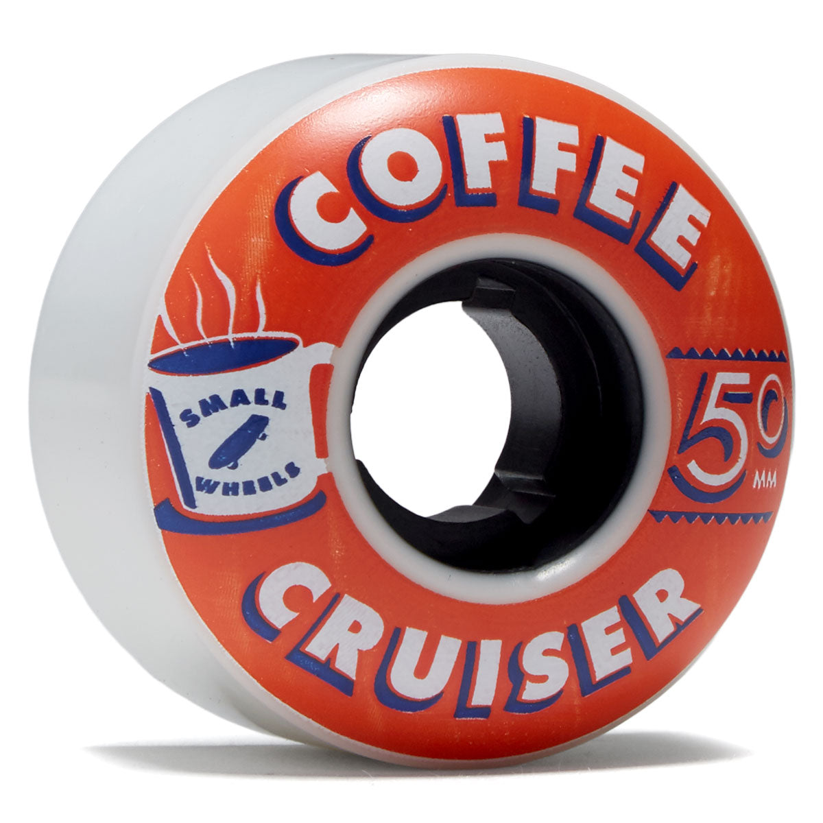 SML Coffee Cruiser 78a Skateboard Wheels - Ruby Red - 50mm image 1
