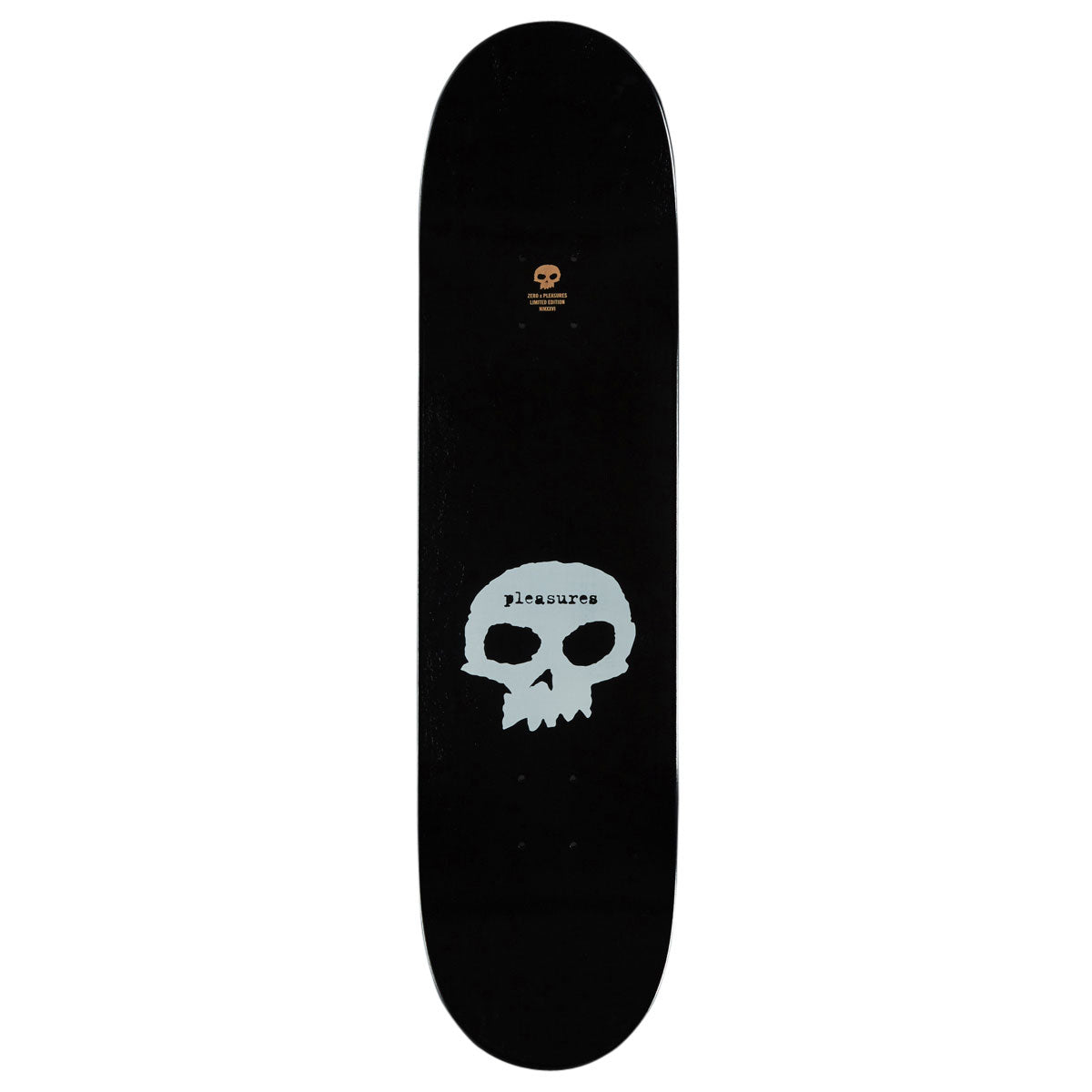 Zero x Pleasures Skulls Skateboard Deck - 8.25