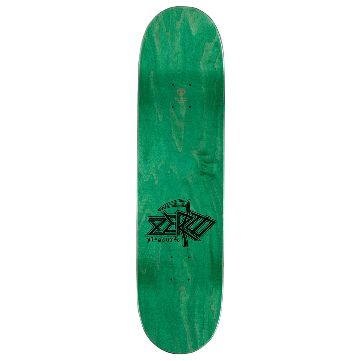 Zero x Pleasures Death Skateboard Deck - 8.25