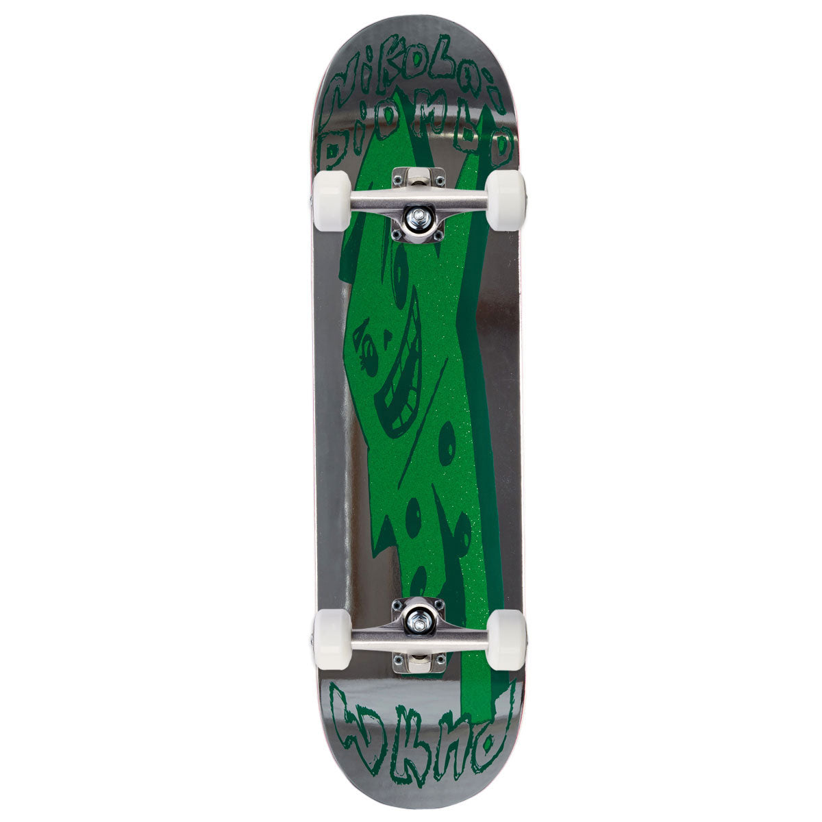 WKND Domino Nikolai Piombo MC Skateboard Complete - Silver - 8.25
