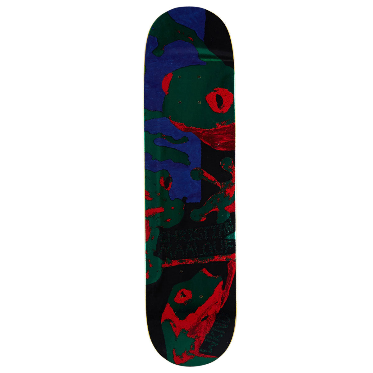 WKND Croaking Christian Maalouf WB Skateboard Deck - Black - 7.75
