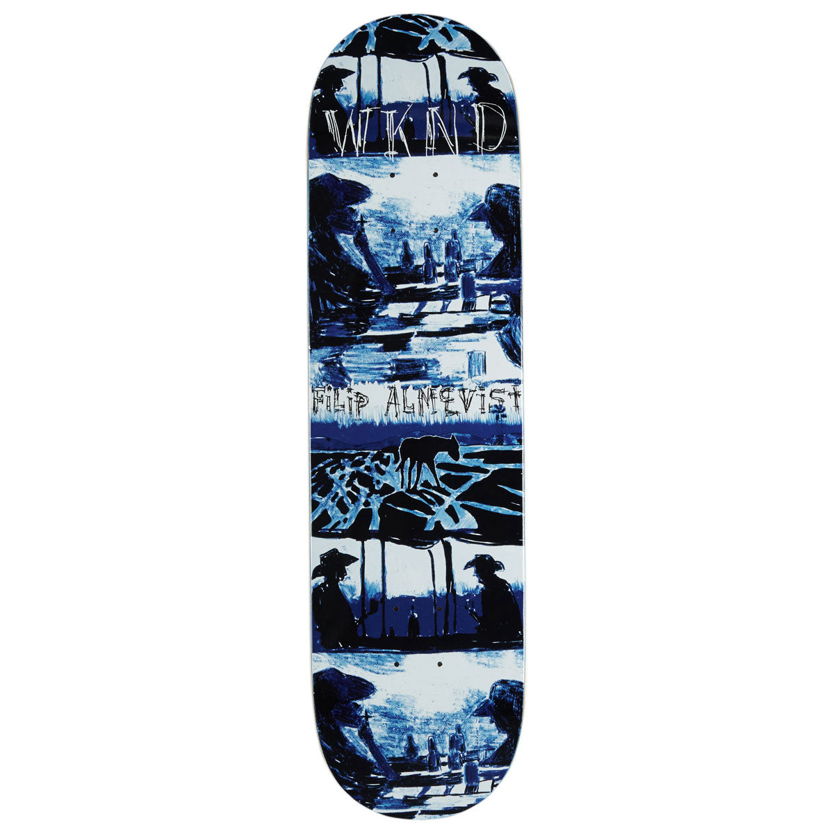 WKND Jubb Filip Almqvist PS Skateboard Deck - Blue - 8.25
