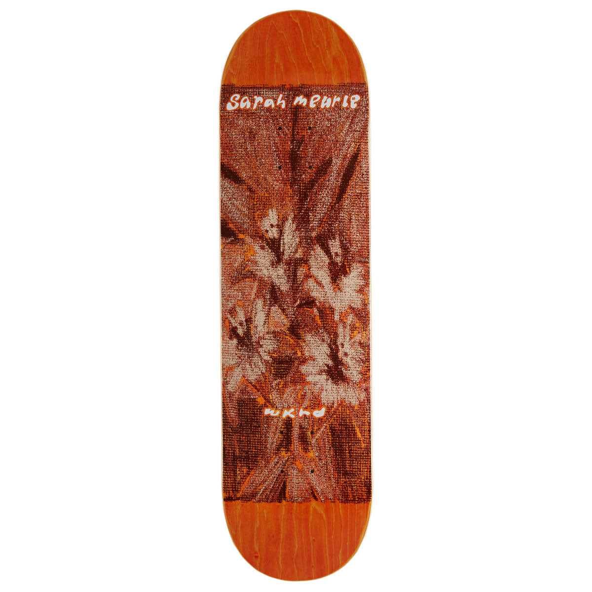 WKND Posy Sarah Meurle MC Skateboard Deck - Orange - 8.25
