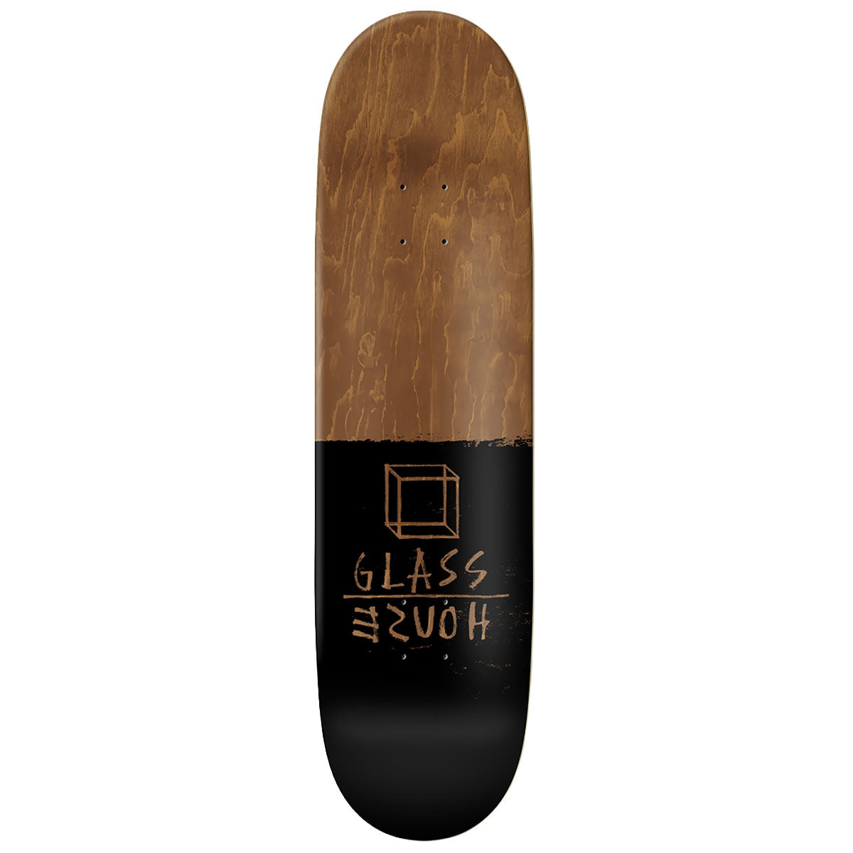 Glass House Rats Skateboard Complete - Gold/Black - 8.50