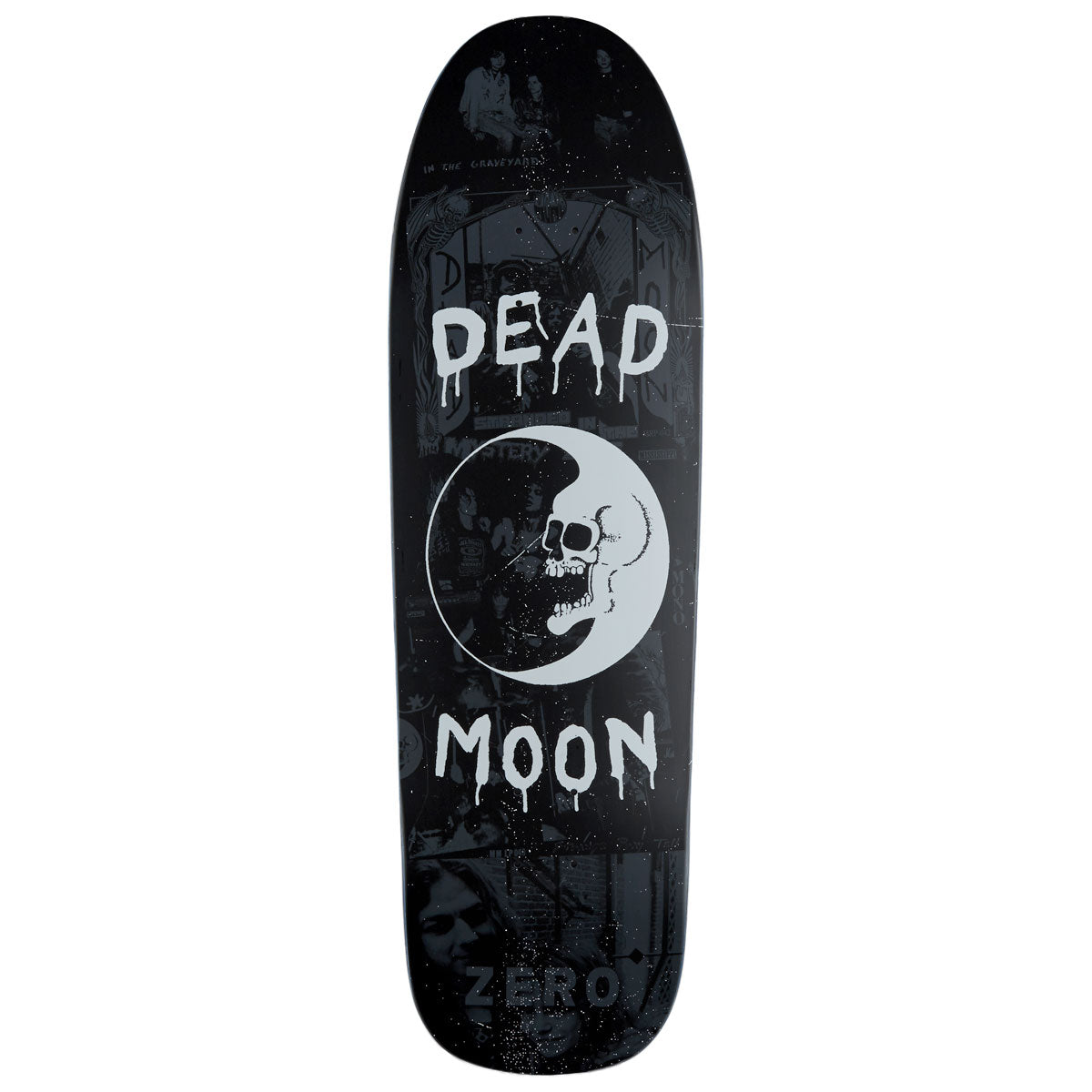 Zero x Dead Moon Collage Skateboard Deck - 9.50