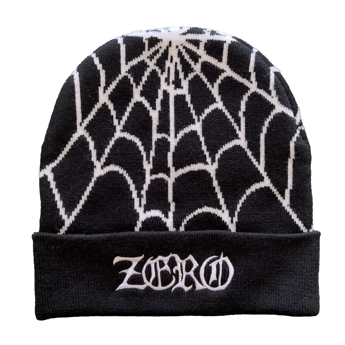 Zero Wasteland Spider Web Beanie - Black image 1
