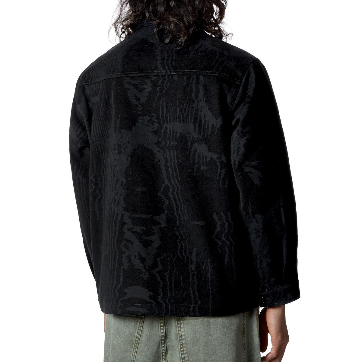CCS Amoir Libre Zip Chore Jacket - Black Distortion image 5