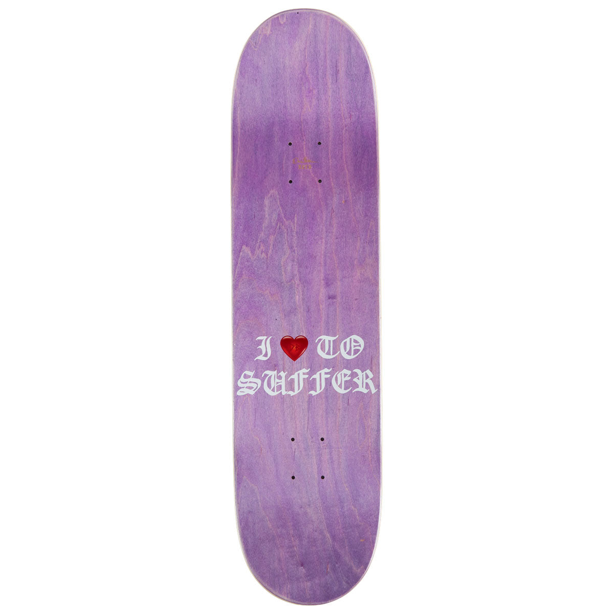 Zero Suffer Skateboard Deck - 8.25