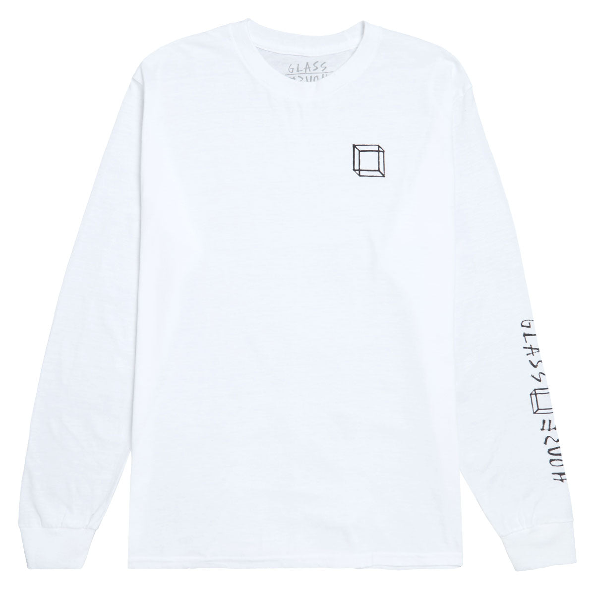 Glass House Memo Long Sleeve T-Shirt - White image 1