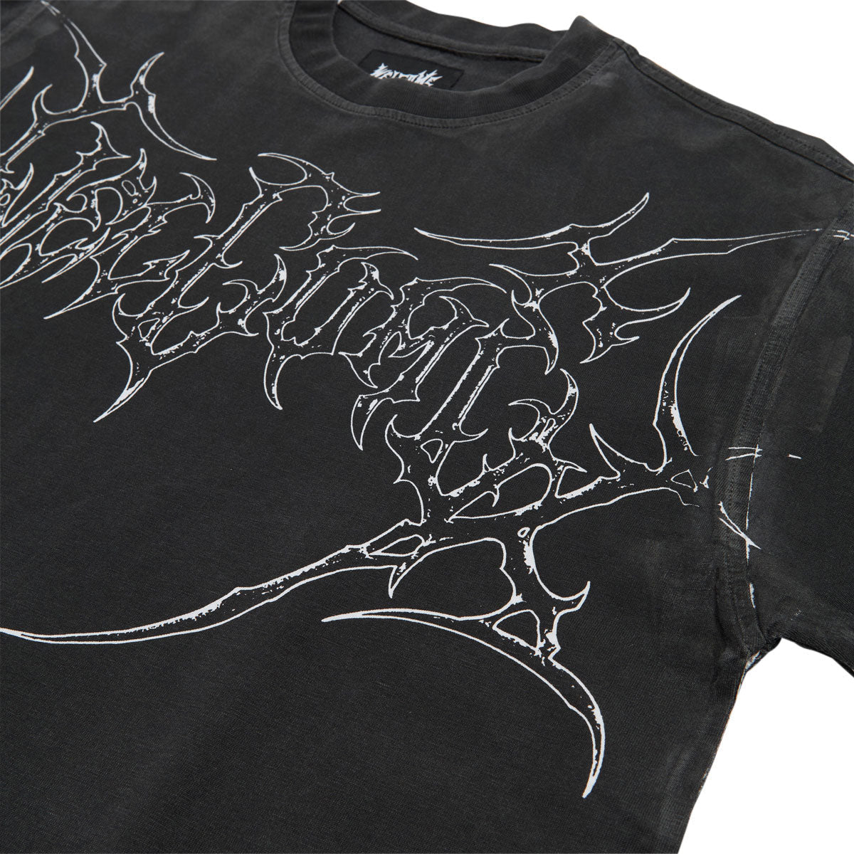 Welcome Grapple Camo Knit T-Shirt - Black/White image 3