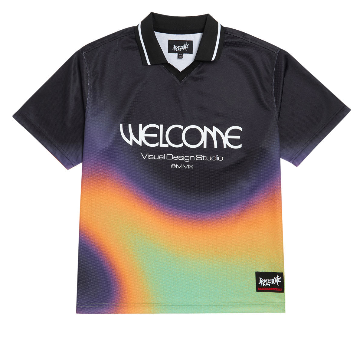Welcome Nova Micromesh Soccer Jersey - Black image 1