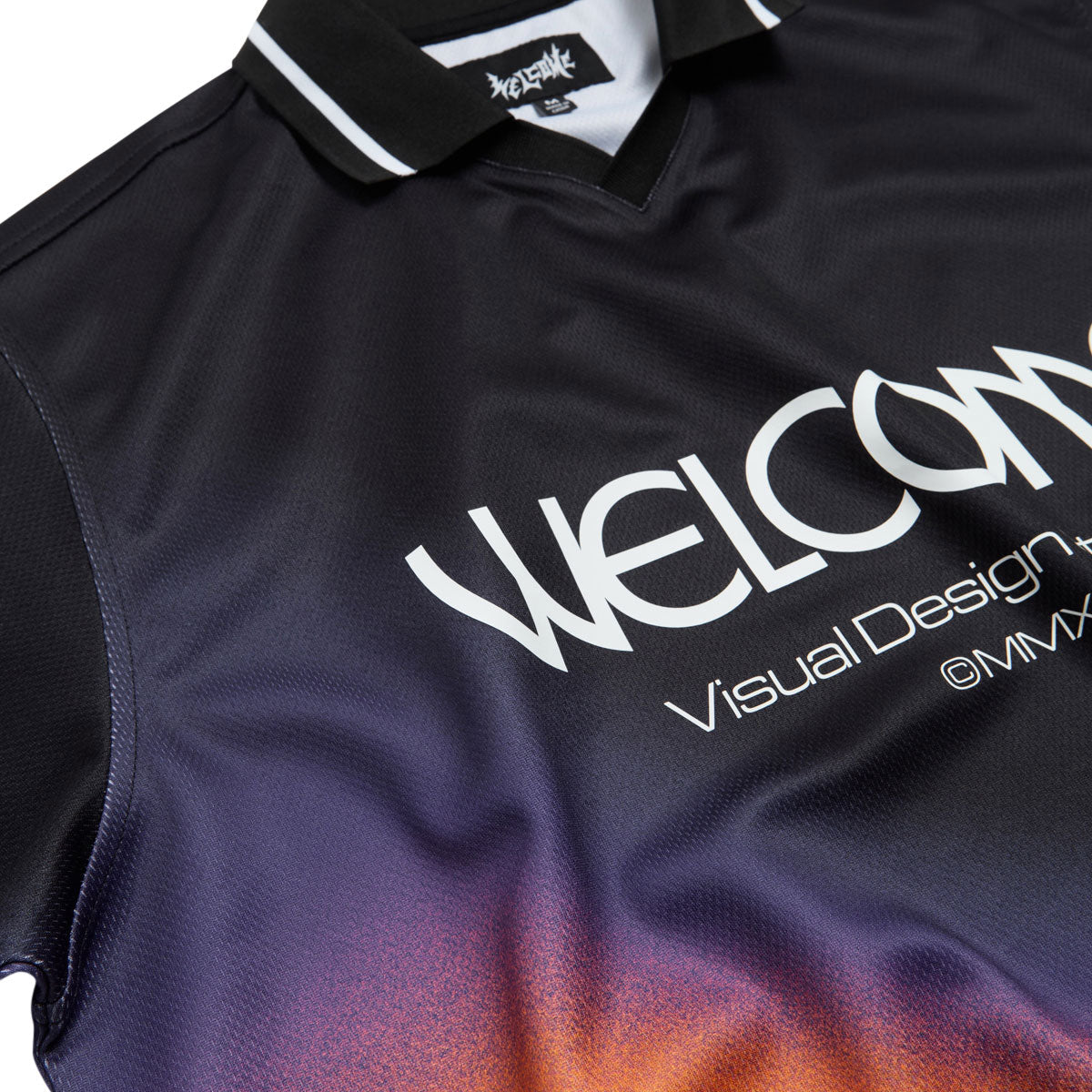 Welcome Nova Micromesh Soccer Jersey - Black image 3