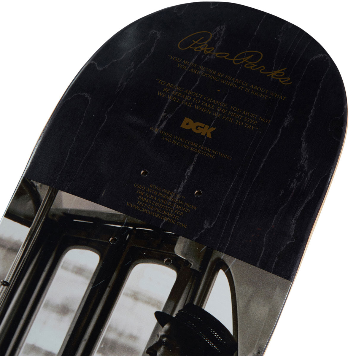 DGK x Rosa Parks Skateboard Complete - Black - 8.25