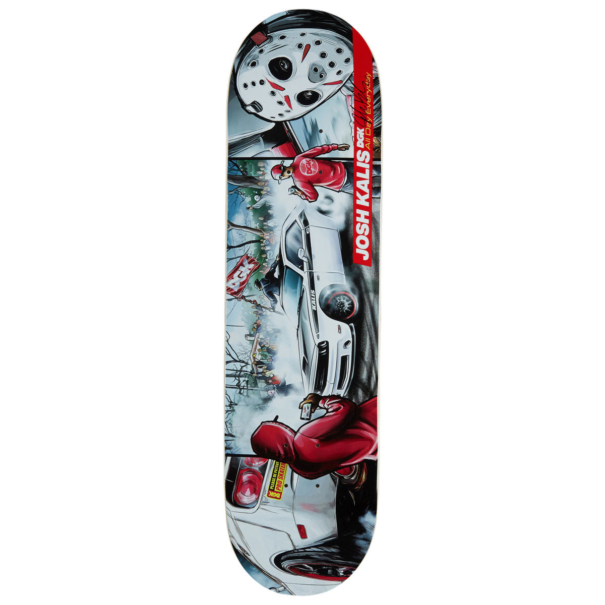 DGK Oversteer Kalis Skateboard Deck - 8.06
