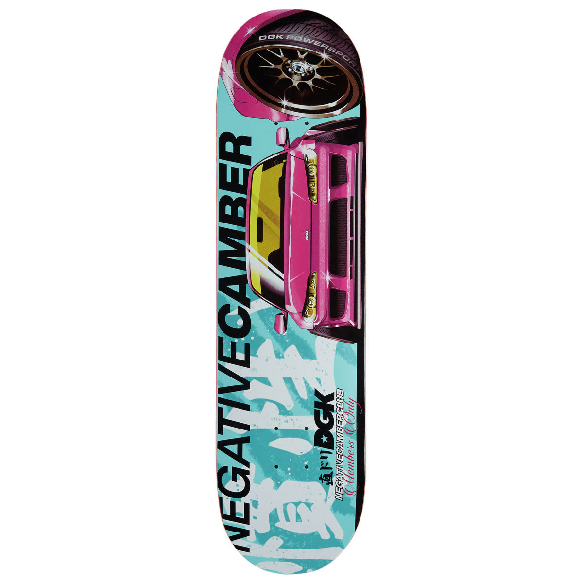 DGK Camber Club Skateboard Deck - Blue - 8.06