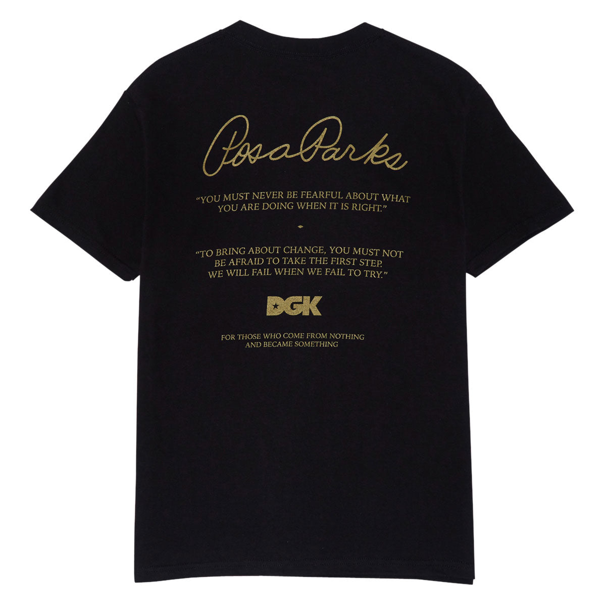 DGK x Rosa Parks T-Shirt - Black image 2