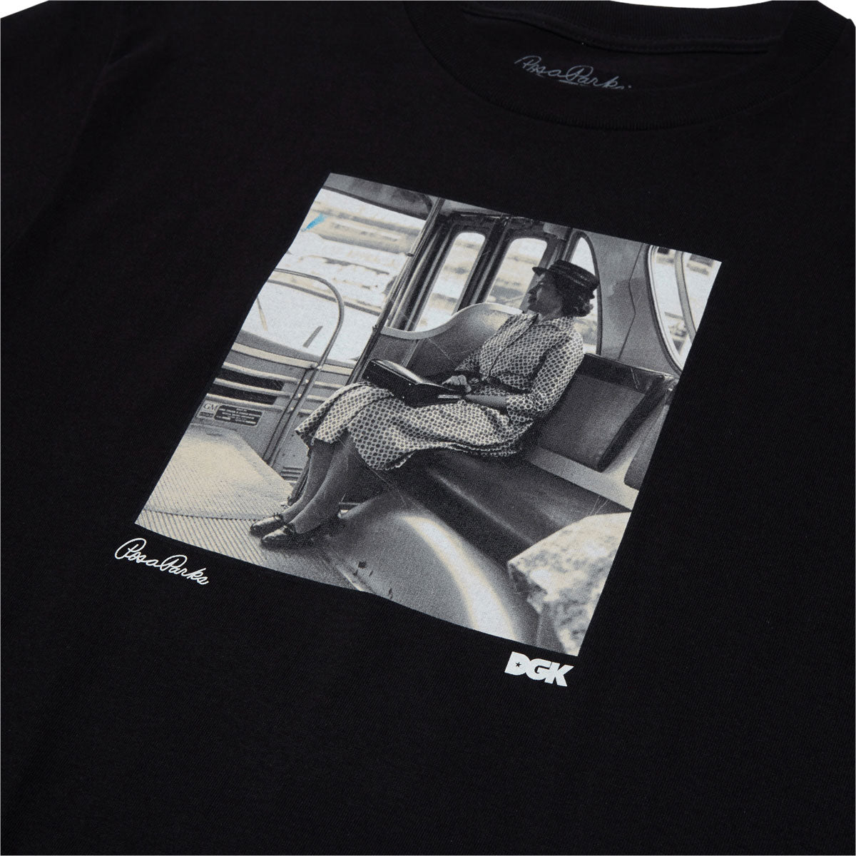 DGK x Rosa Parks T-Shirt - Black image 3