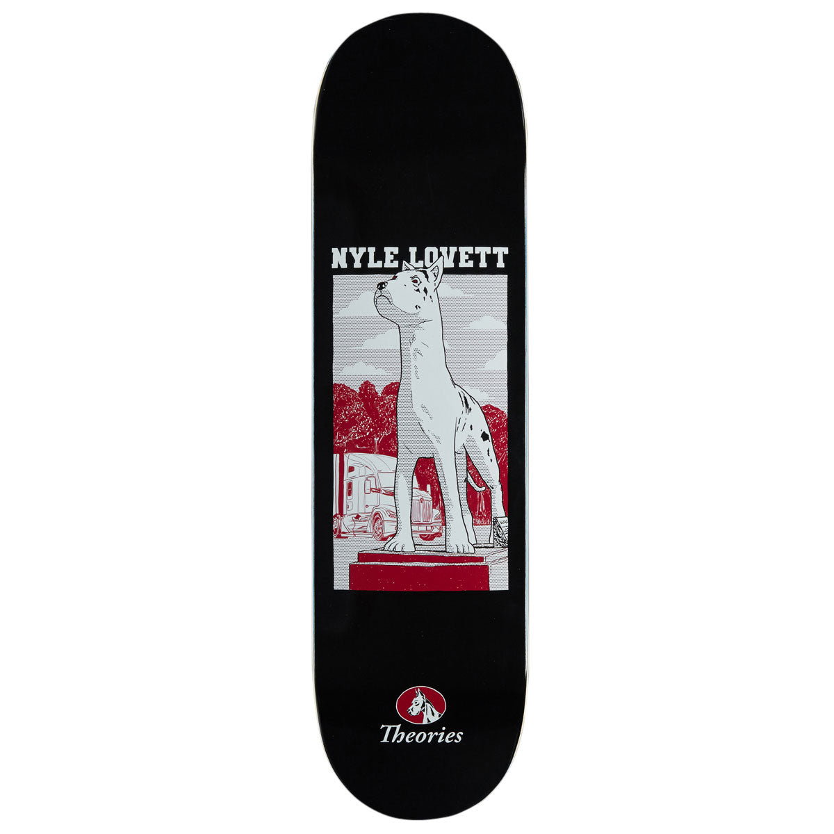 Theories Nyle Lovett Champ Skateboard Deck - 8.25