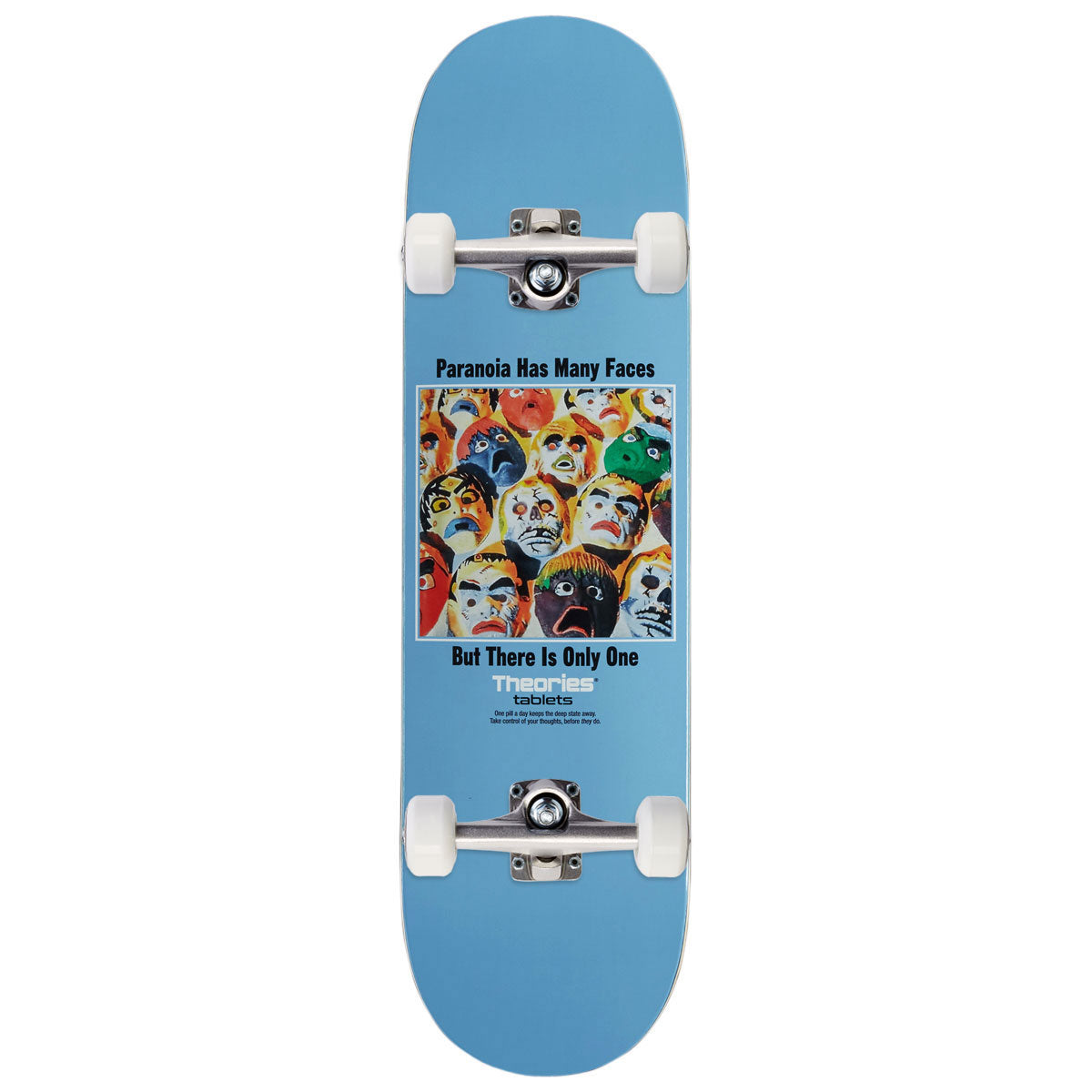 Theories Paranoia Skateboard Complete - 8.50
