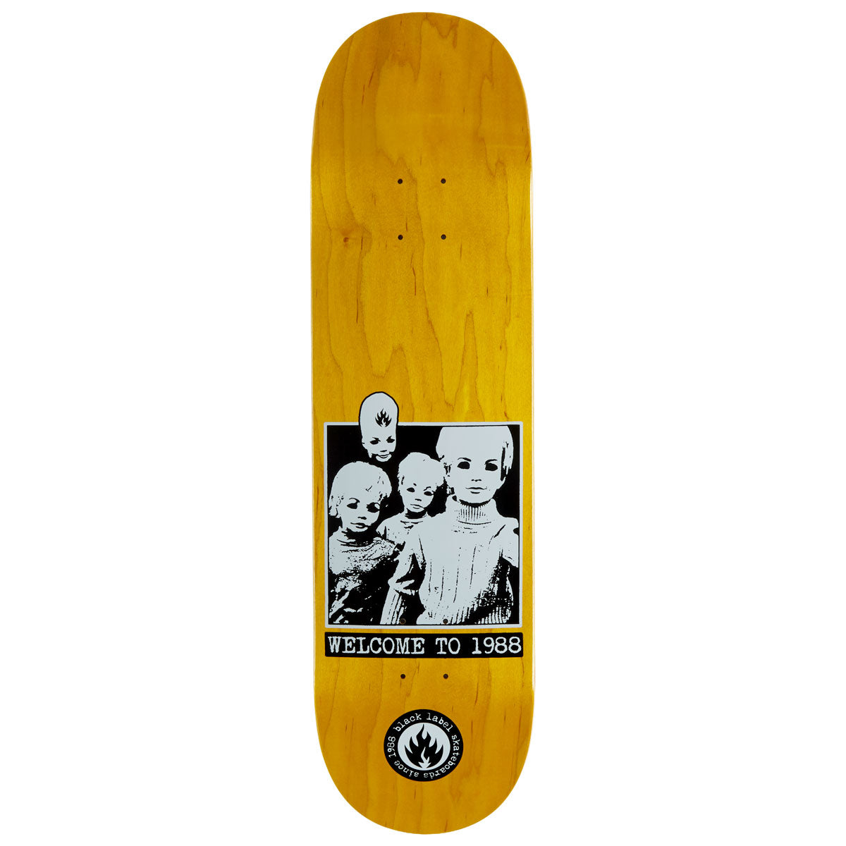 Black Label Welcome To 1988 Skateboard Deck - 8.50