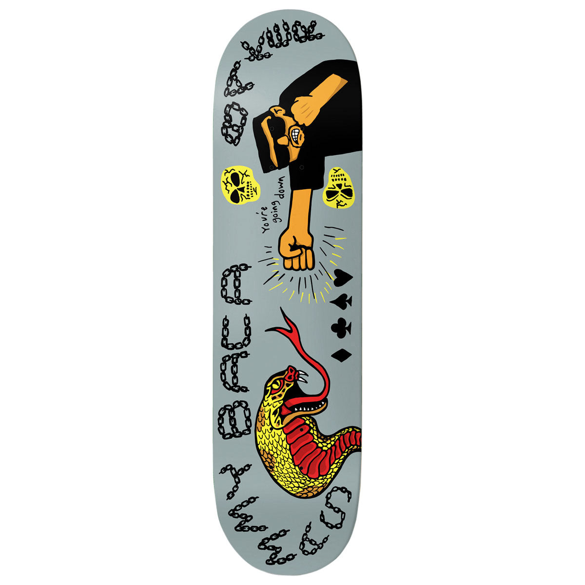Baker Sammy Baca Going Down Skateboard Deck - 8.25