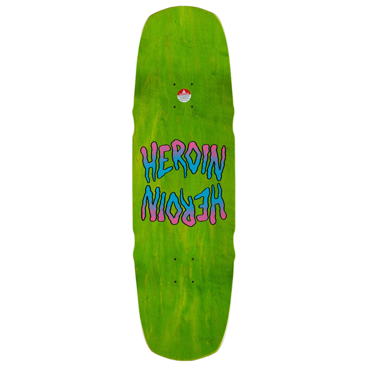 Heroin Seeing Double Mutated Skateboard Deck - Gold - 9.50