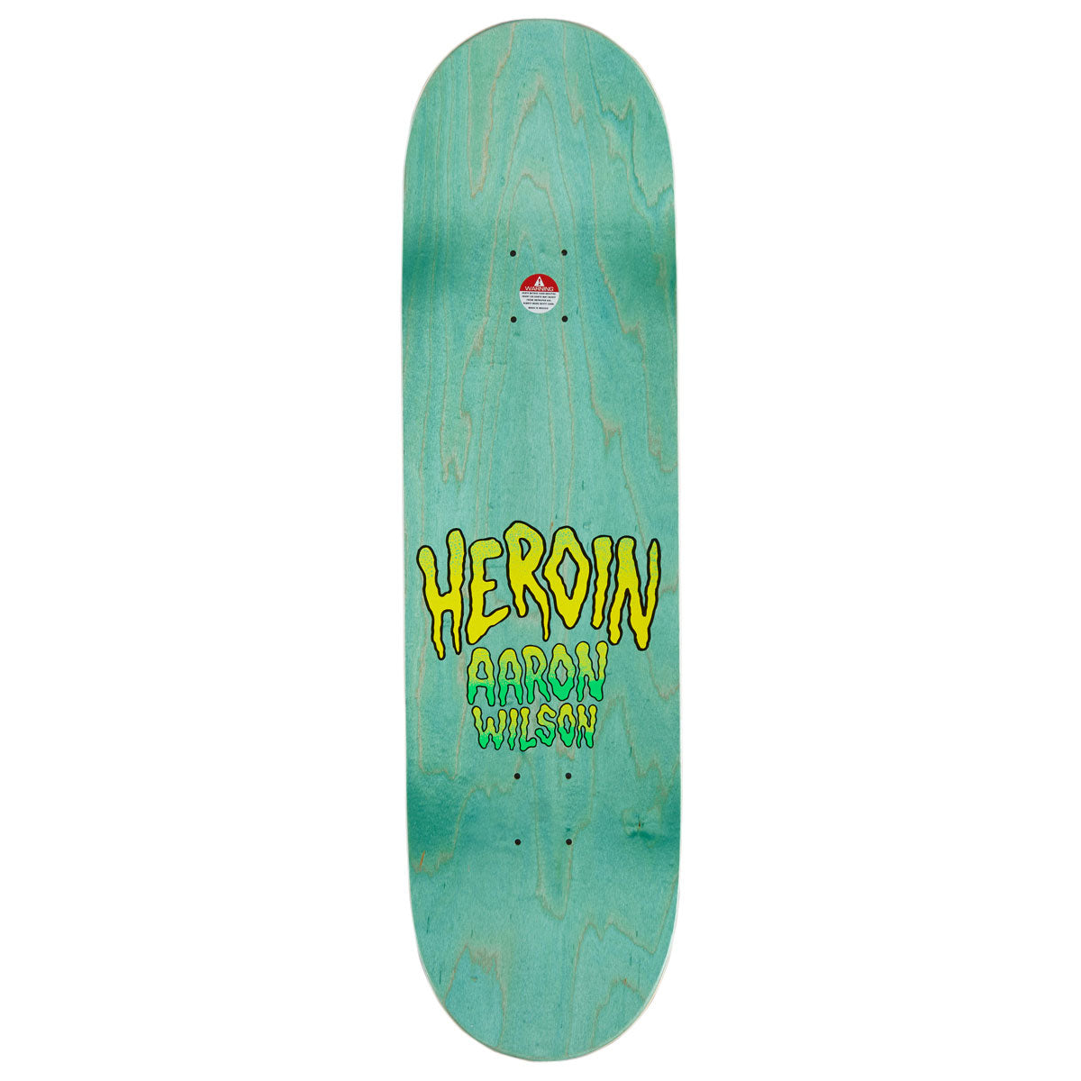 Heroin Aaron Wilson Eyes Skateboard Deck - 8.75