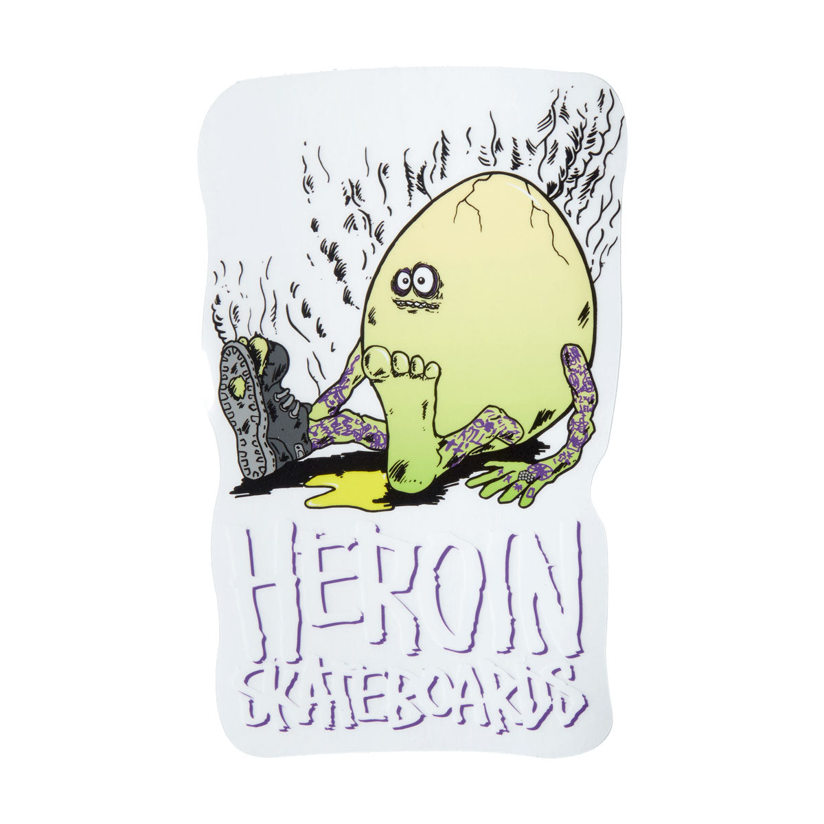 Heroin Craig Questions Rotten Wide Boy Sticker image 1