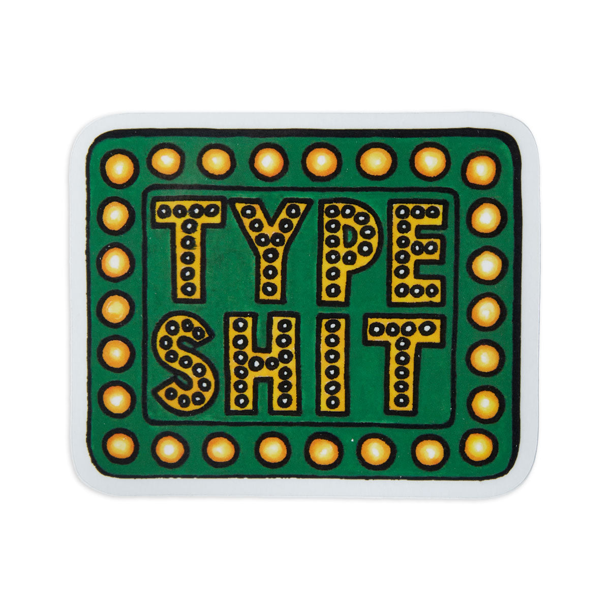 Shake Junt Type Shit Sticker image 1