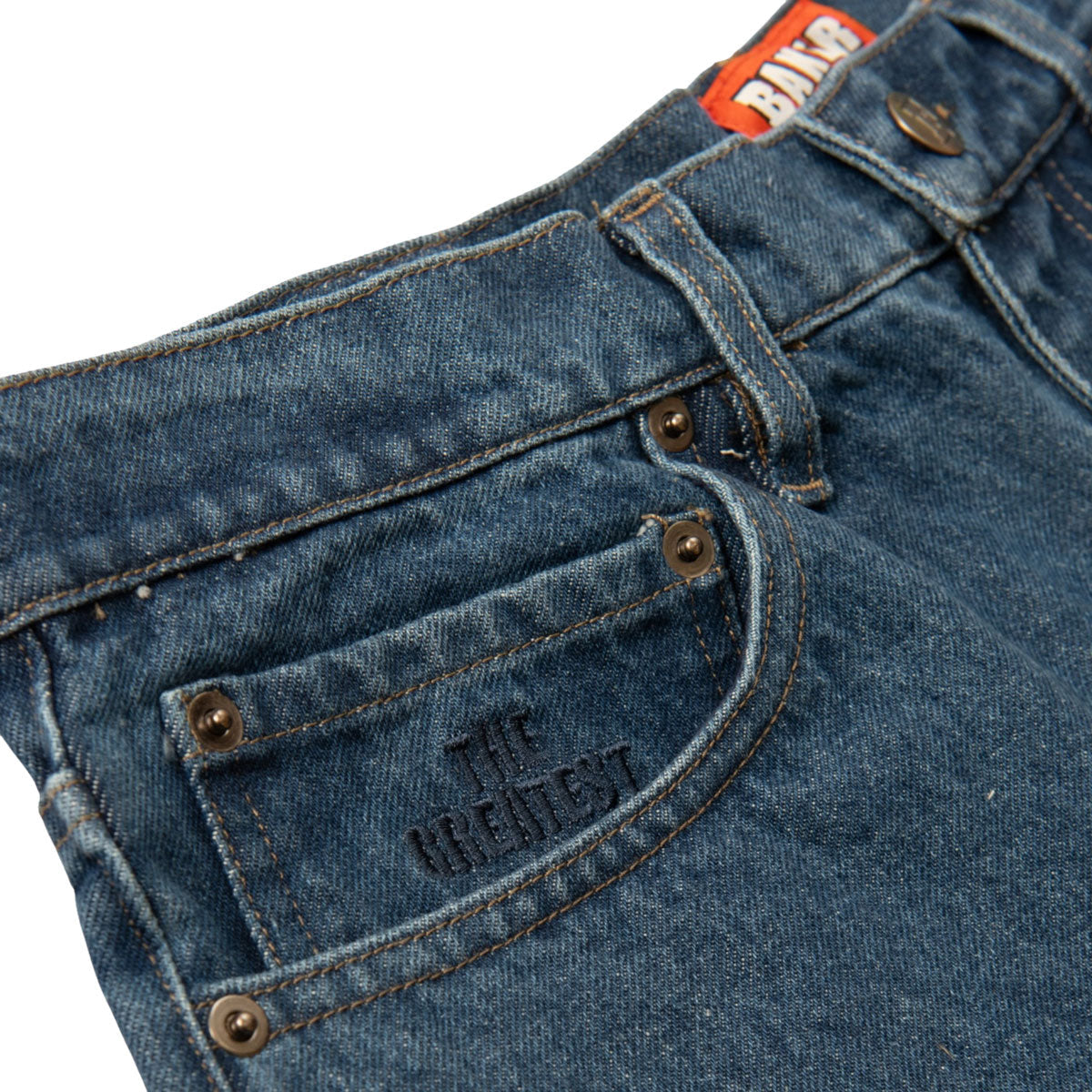 Baker Warner Denim Shorts - Blue image 3