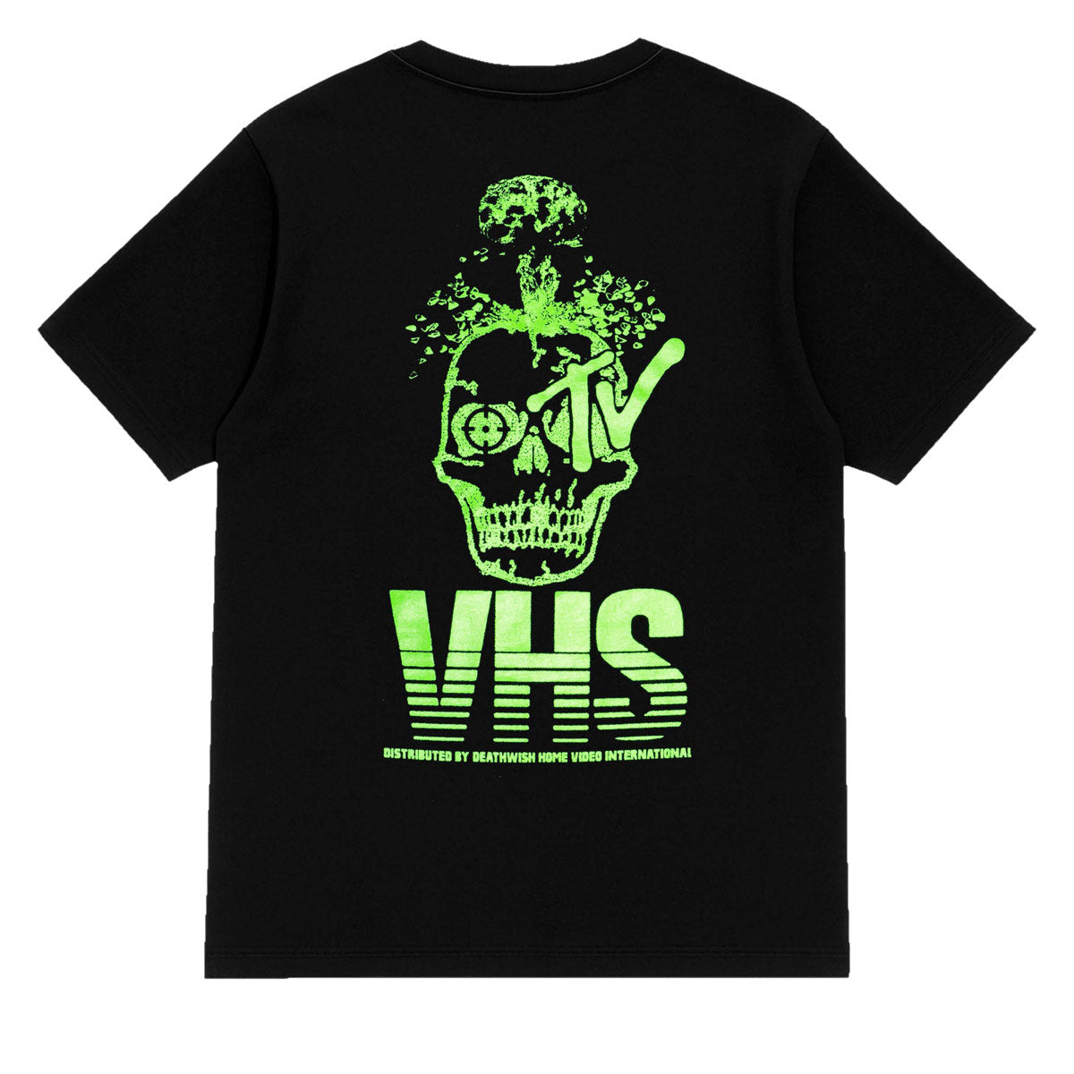 Deathwish Death TV Pocket T-Shirt - Black image 1