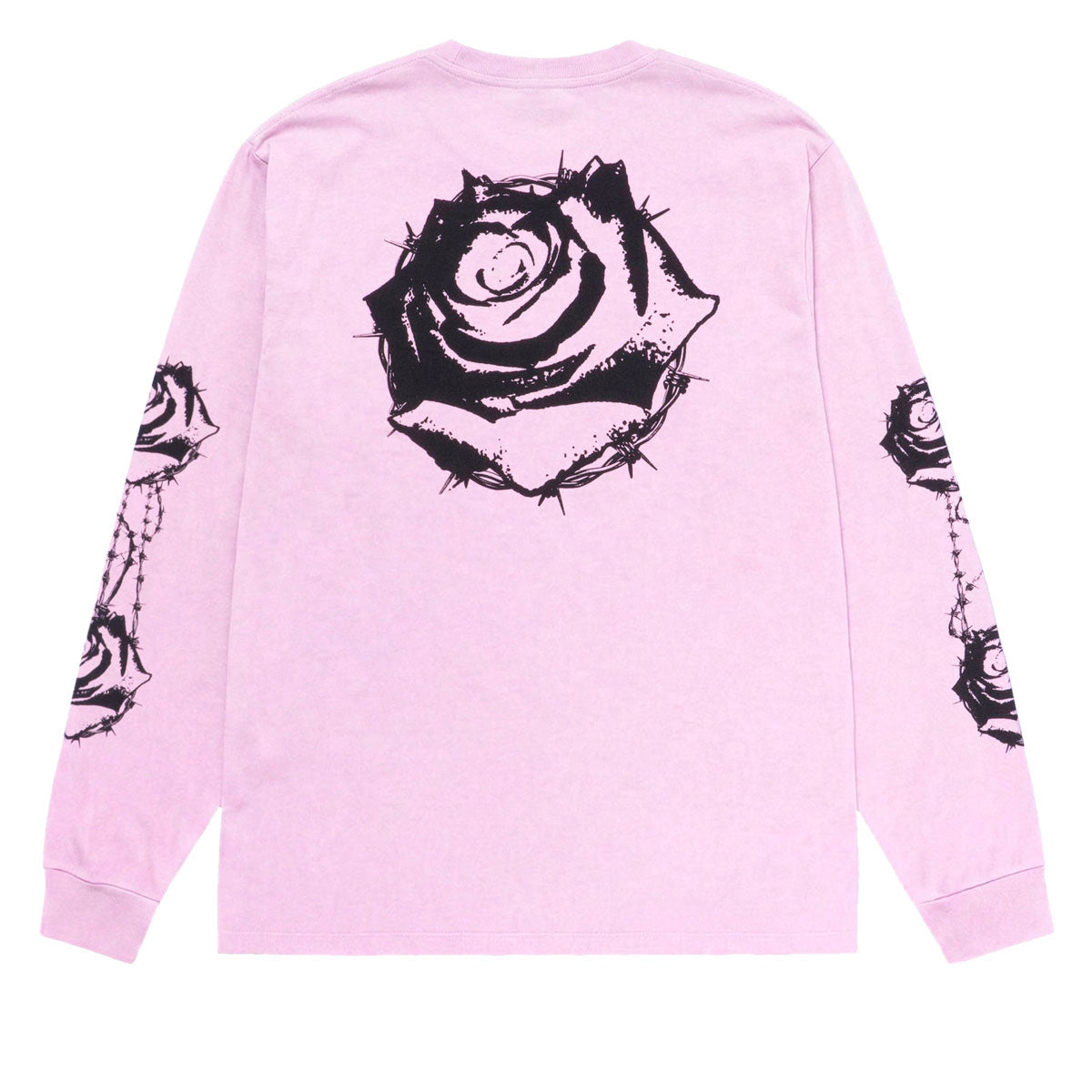 Deathwish Bed Of Roses Long Sleeve T-Shirt - Pink image 2