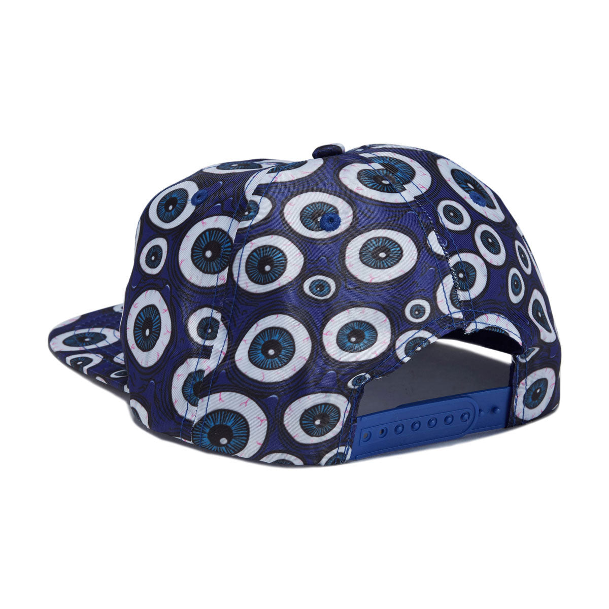 Heroin Eyes Snapback Hat - Blue image 2