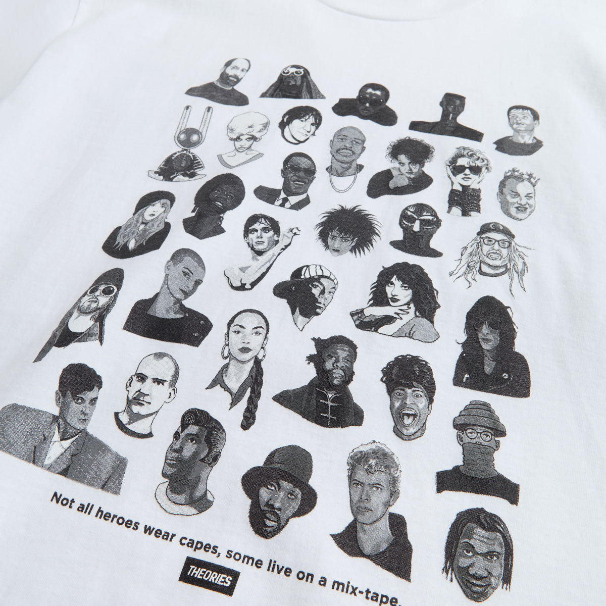 Theories Mixtape T-Shirt - White image 2