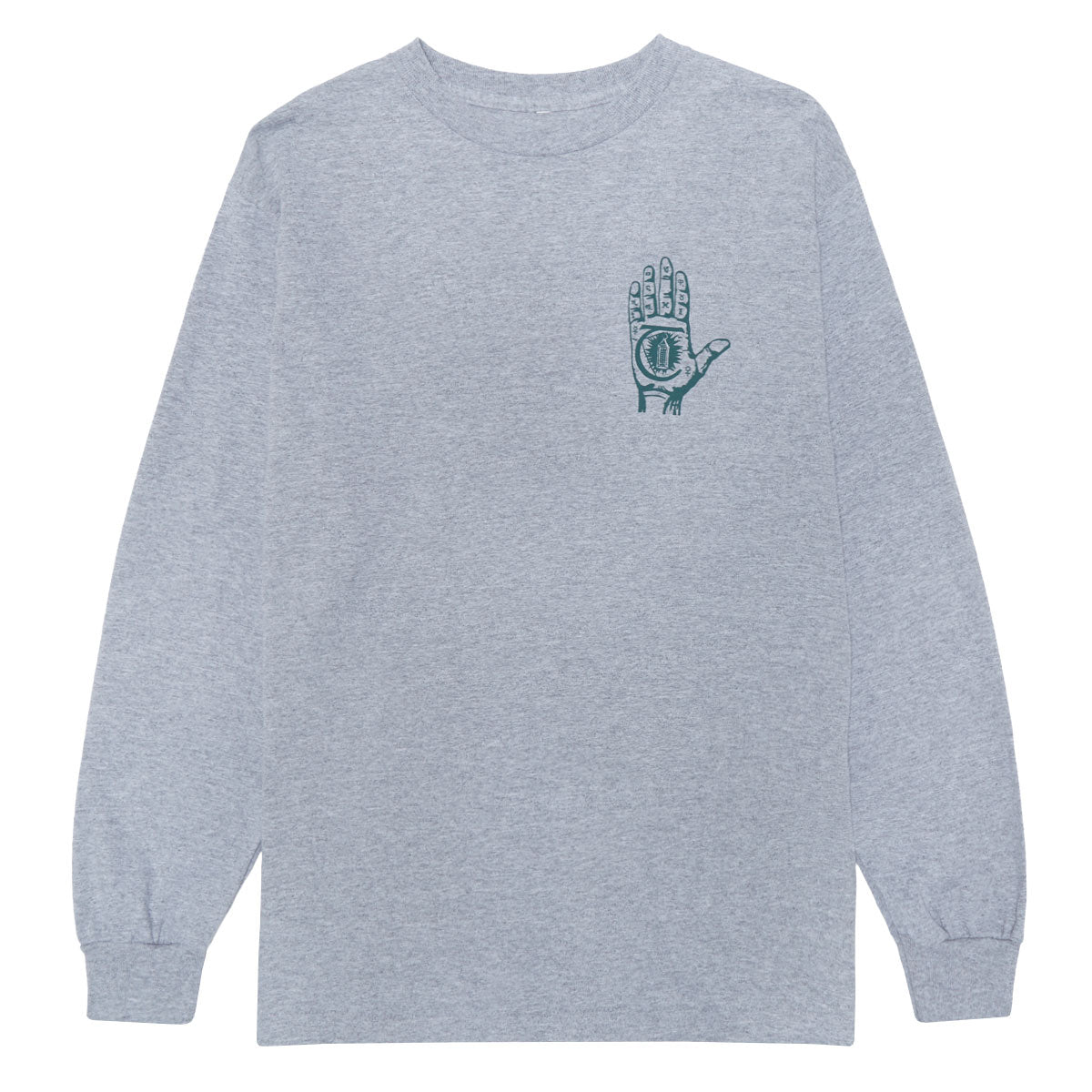 Theories Mystic Advisor Long Sleeve T-Shirt - Ash Grey image 2