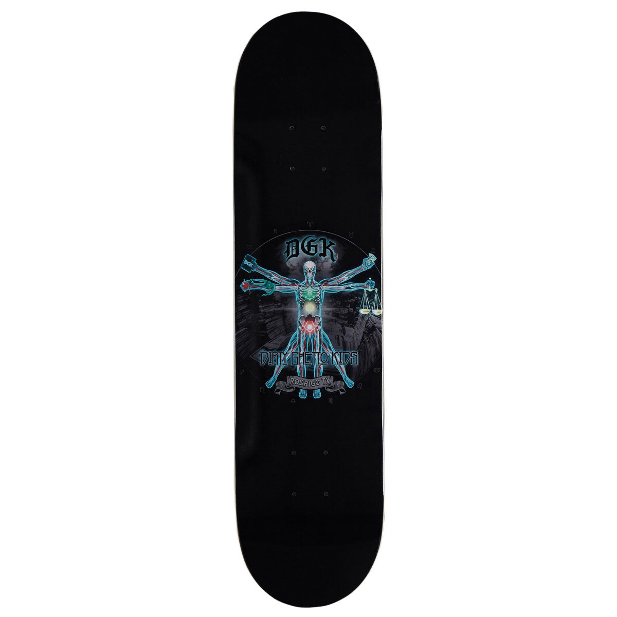 DGK Mystic TX Skateboard Deck - 7.75