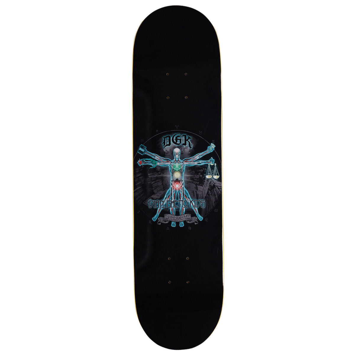 DGK Mystic TX Skateboard Deck - 8.10