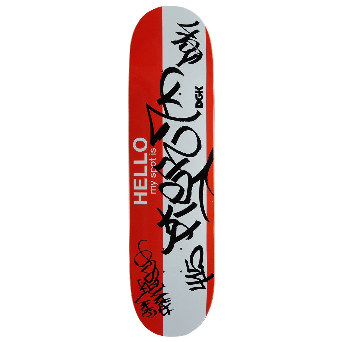 DGK My Spot Is Pier 7 Skateboard Deck - 8.06
