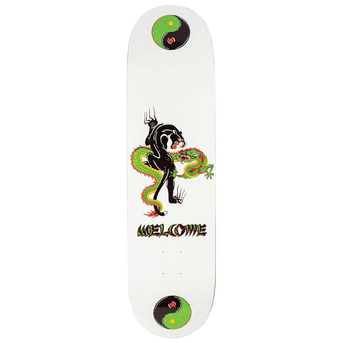 Welcome Opps Skateboard Deck - White - 8.50