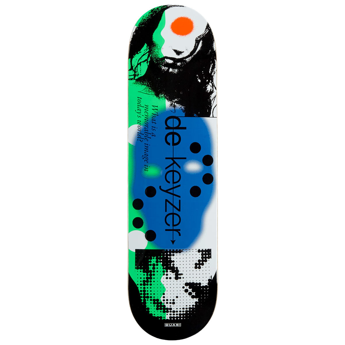 Quasi De Keyzer Image World Skateboard Deck - 8.25