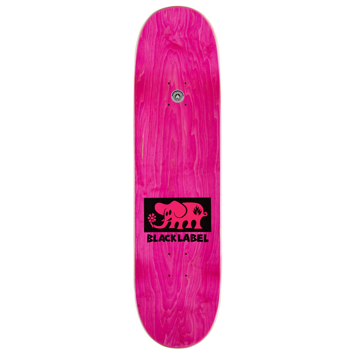 Black Label Elephant Block Skateboard Complete - Pink - 8.50