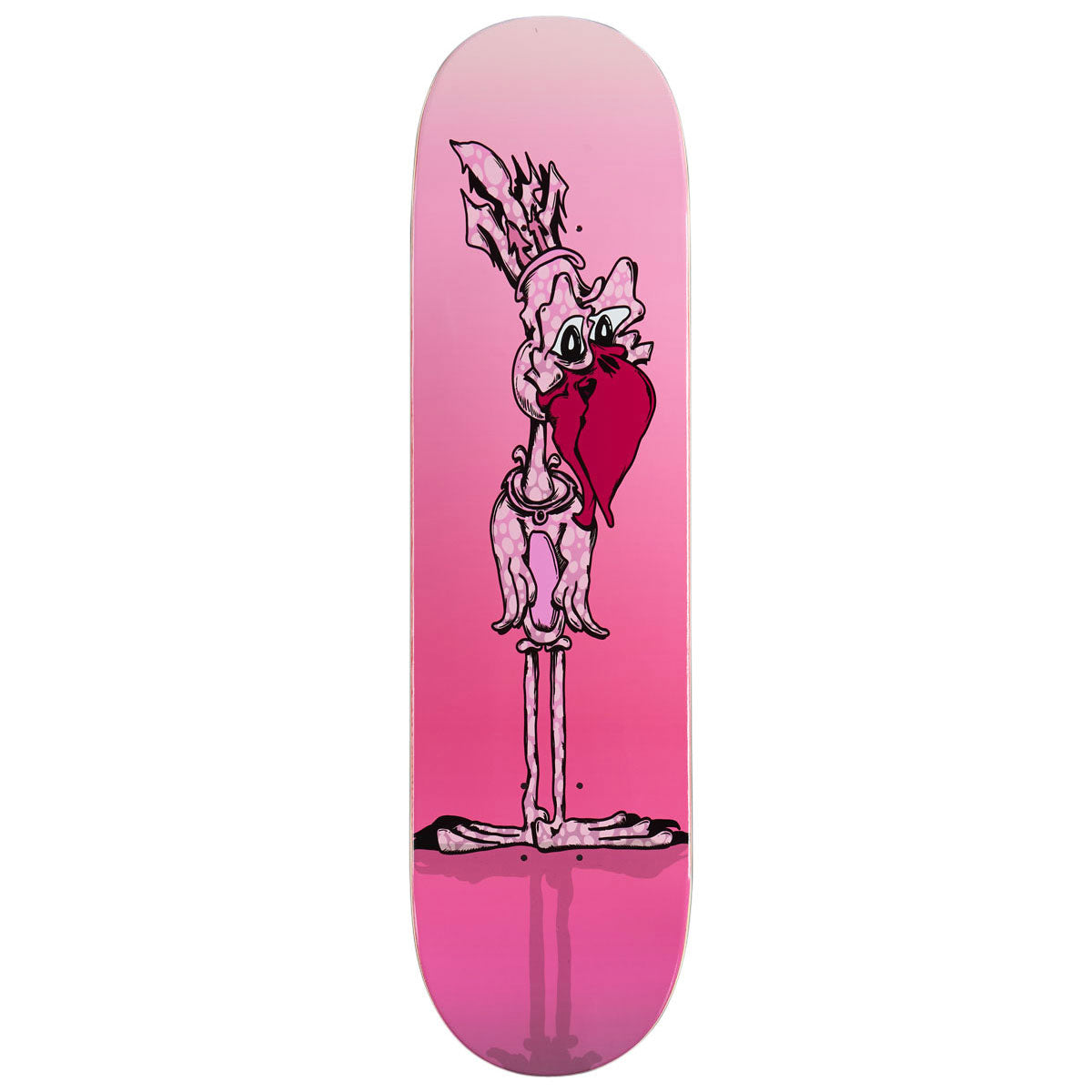 Art Project x J Strickland Lunar Crow Skateboard Deck - 8.25