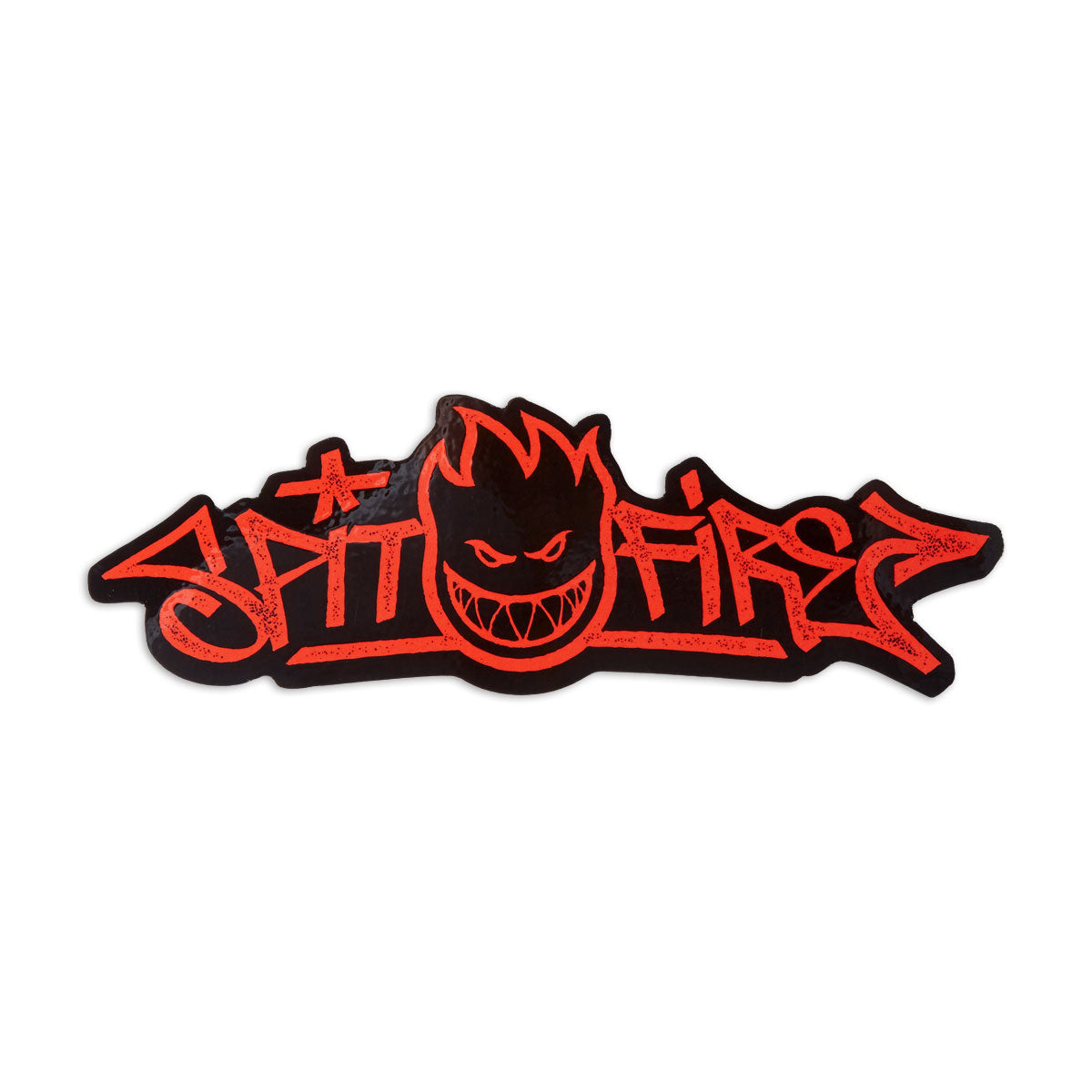 Spitfire Vinz MD Sticker - Black/Red image 1