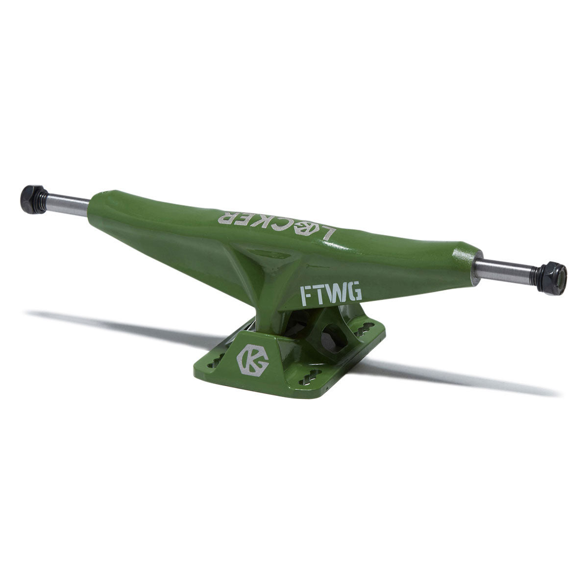 Grind King Locker Skateboard Trucks - Army Green - 9.50