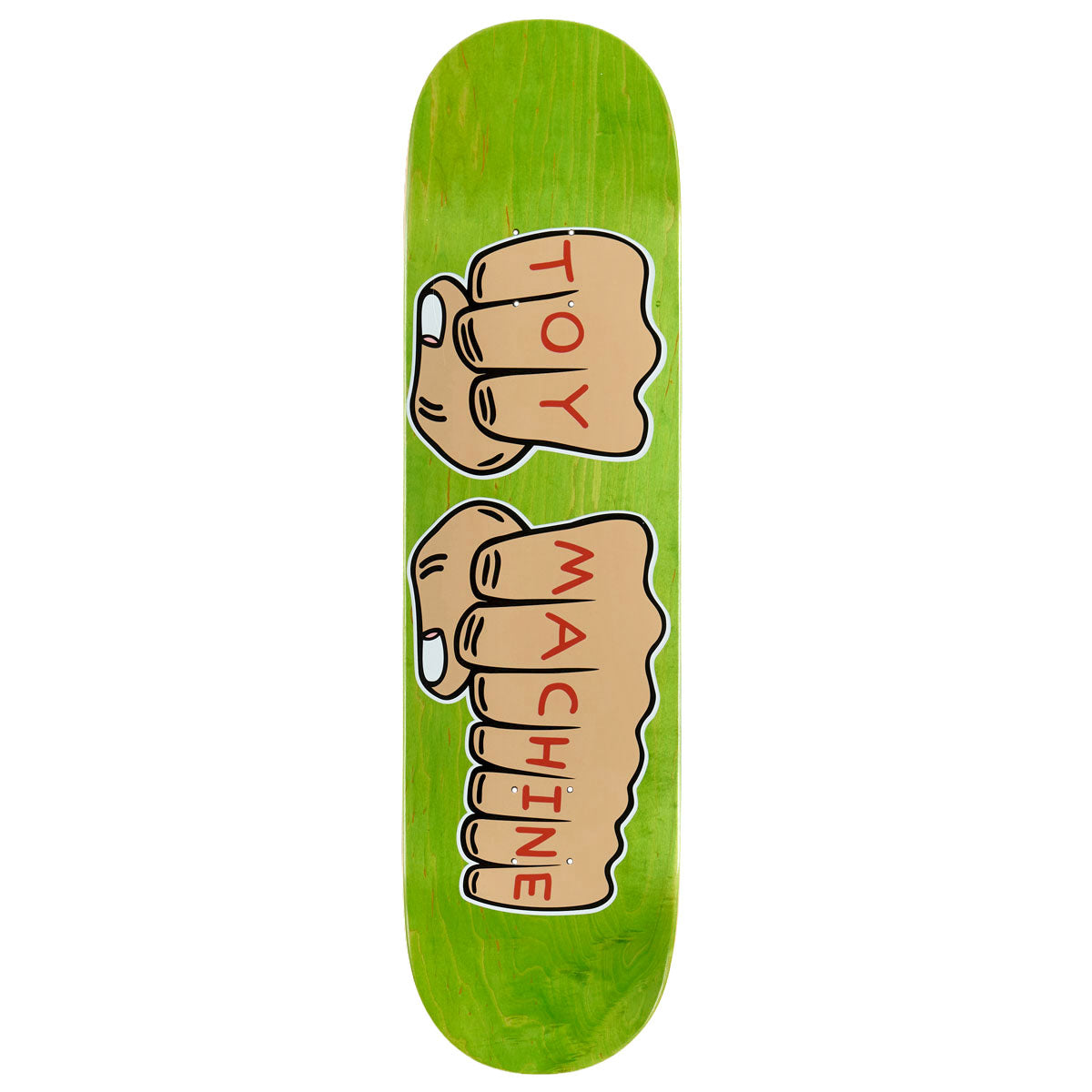 Toy Machine New Fists 002 Skateboard Deck - 8.25
